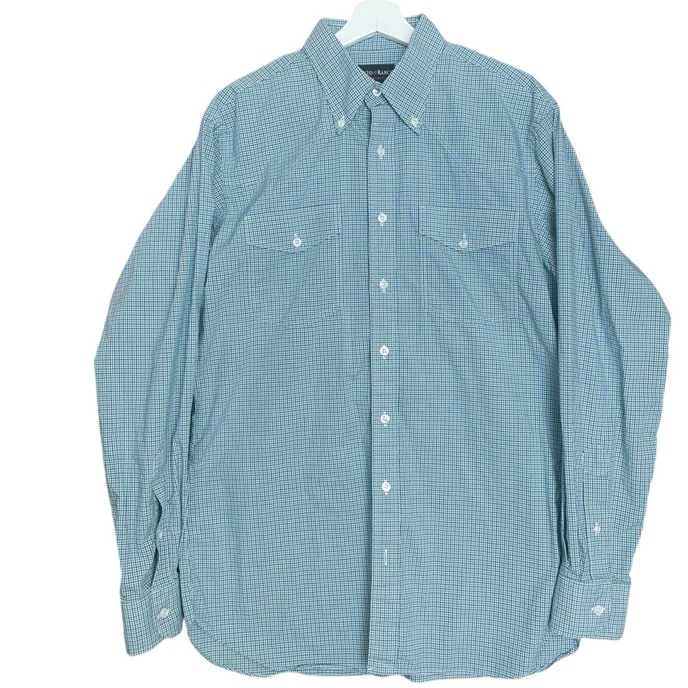 Pinto Ranch YY Collection Button-Front Shirt Size Large